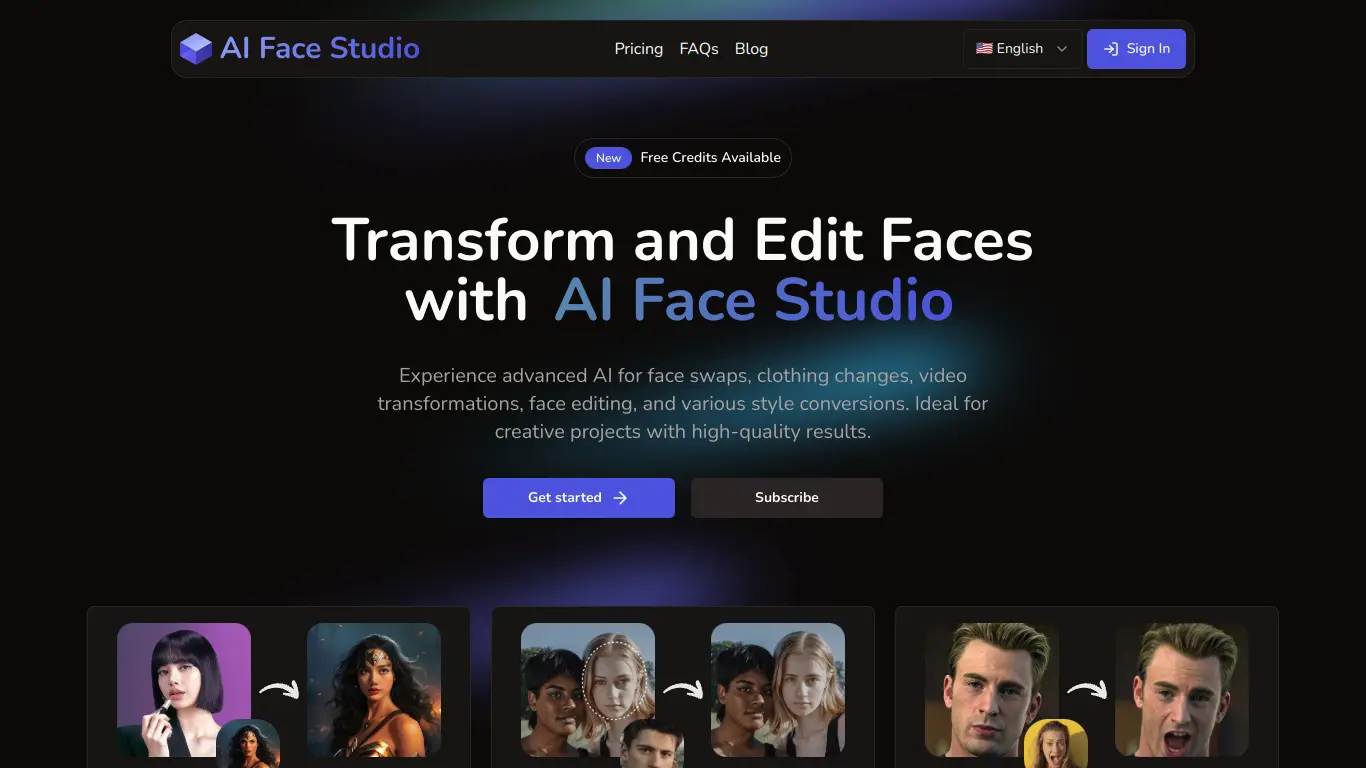 AI Face Studio