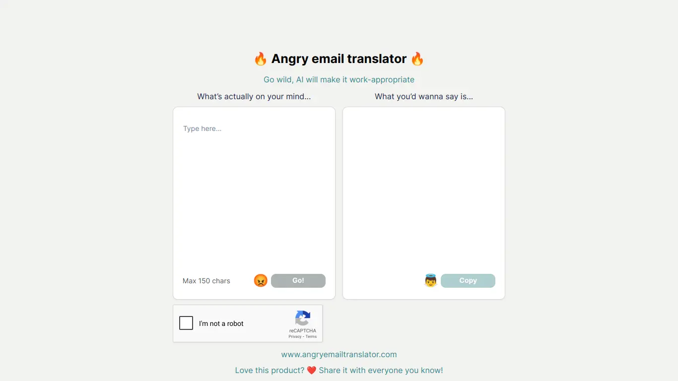 Angry Email Translator