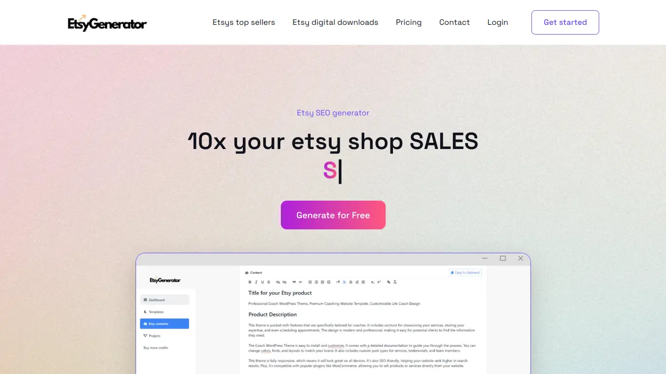 EtsyGenerator